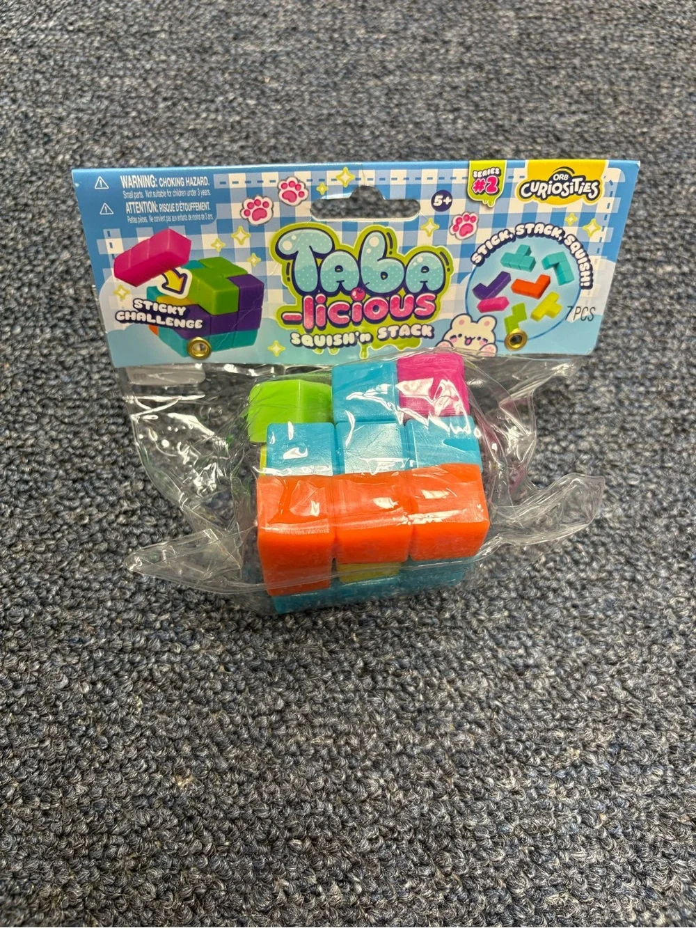 Squishy Stack Kids Toy - Orb Tabalicious Squish n Stack
